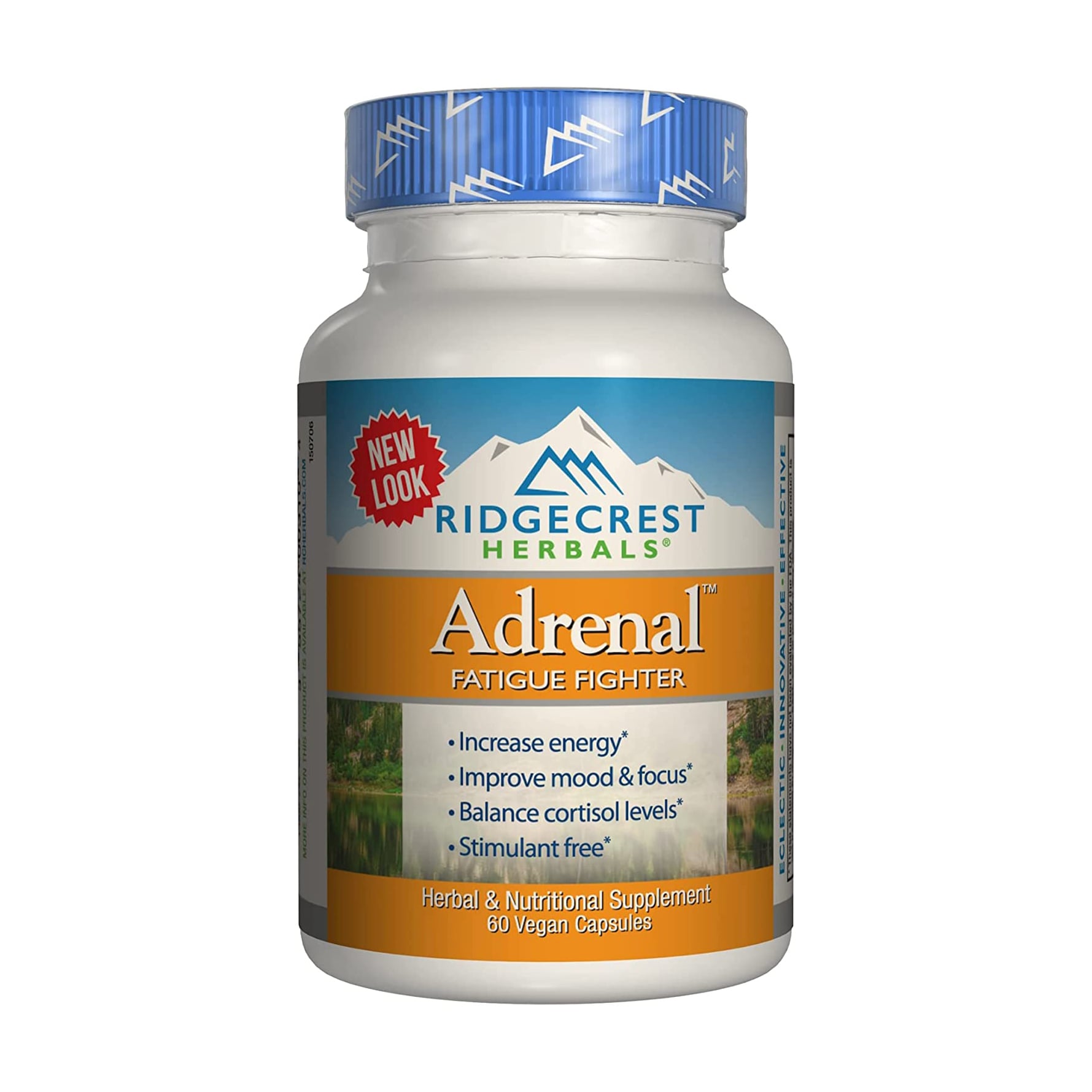 Комплекс для надниркових залоз Ridgecrest Herbals Adrenal Fatigue Fighter, 60 капсул
